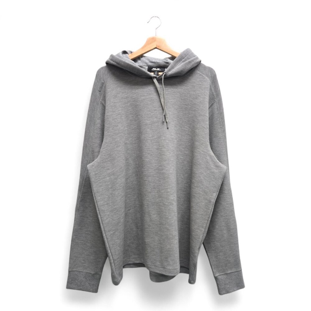 Ralph Lauren RLX Men’s Waffle Golf Pullover Hoodie 2XL Grey Performance NWT